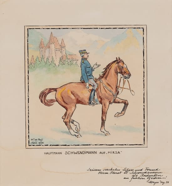 Image 1 of the artwork "Reiterstudie" by Walther von May on art24