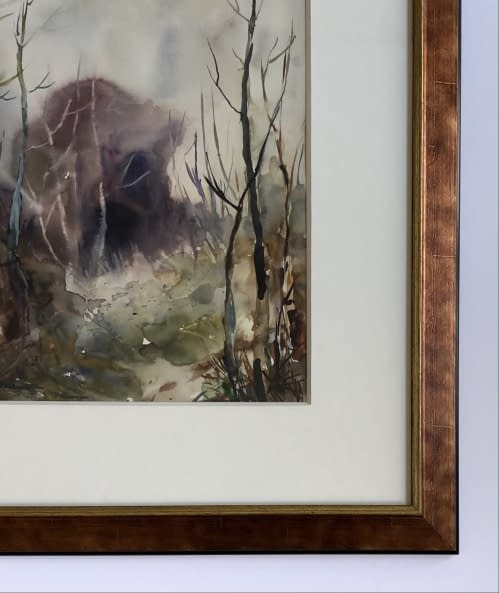 Image 1 of the artwork "Erdő/Wald" by Tibor Gáspárdy on art24