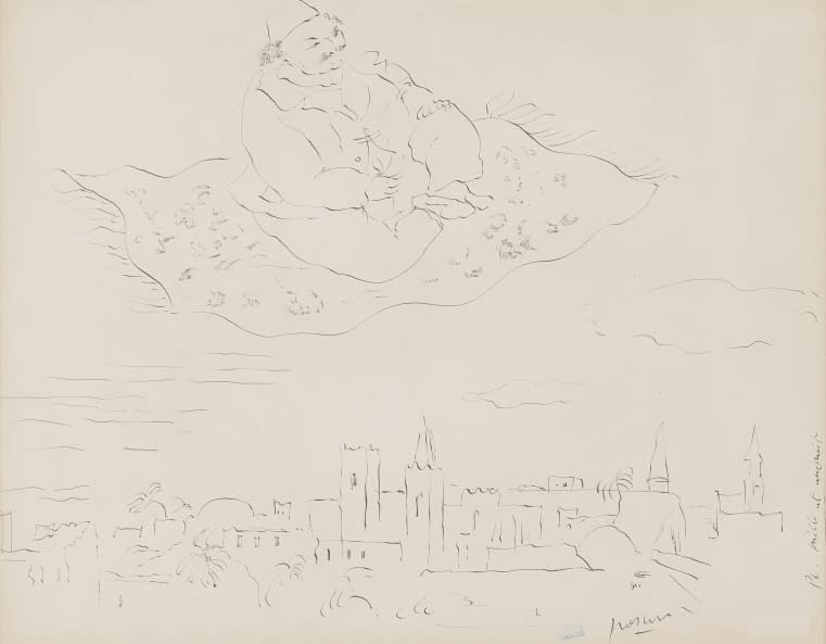 Image 1 of the artwork "Mille et une nuit" by Jules Pascin on art24