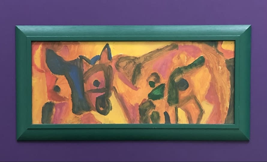 Image 1 of the artwork "Lovaglás öröme/Die Freude am Reiten" by Pasaréti Csepeli Varró Németh Miklós on art24
