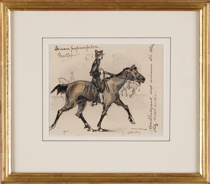 Image 1 of the artwork "Reiterstudie" by Walther von May on art24