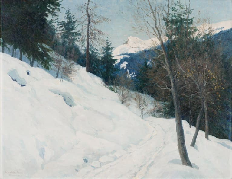 Foto 1 des Kunstwerks "Graubünden" von Lonny von Plänckner auf art24