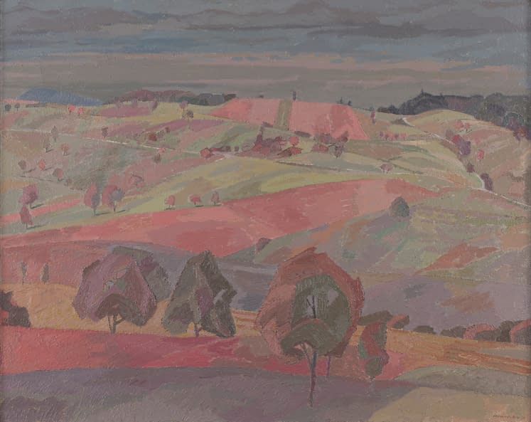 Image 1 of the artwork "Juralandschaft" by Arnold Ammann on art24
