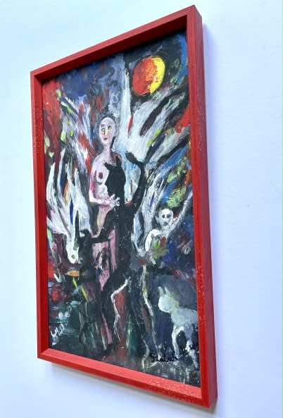 Photo 1 de l'œuvre "Az ördög markában/In den Händen des Teufels" par Katalin Szabadi sur art24
