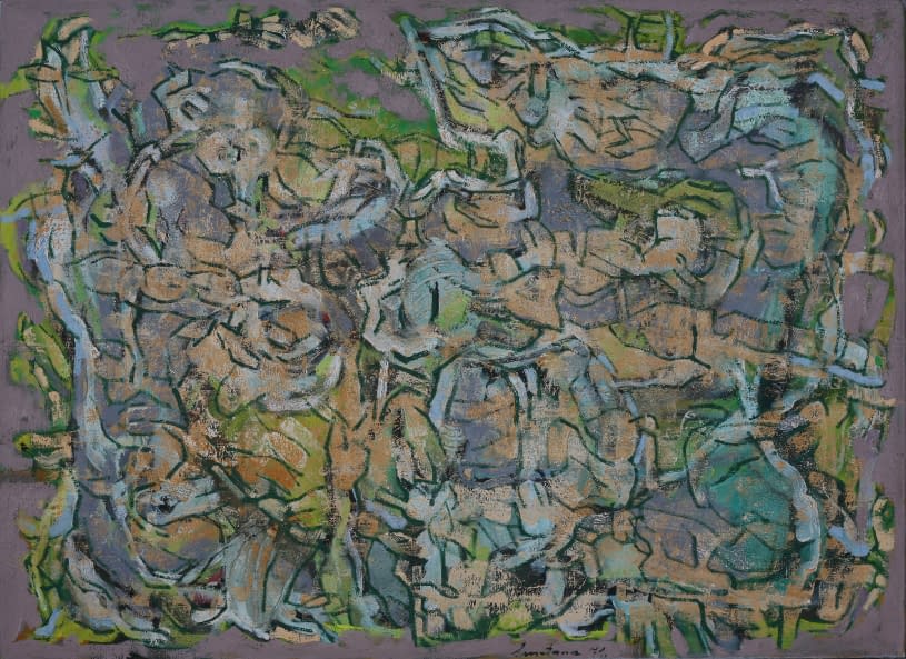 Image 1 of the artwork "Vegatace (dt. Vegetation)" by Jan Smetana on art24