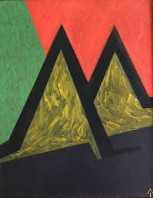 "Angyal Ikon/Engel Ikone" by János Aknay on art24