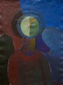 "Őrangyal/Schutzengel" by János Aknay on art24