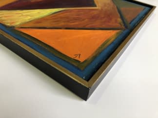"Alkonyi angyalok/Engel der Abenddämmerung" von János Aknay auf art24