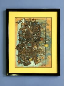 "Kép-terv a szigetről / Bild-Plan über die Insel" by György Somogyi on art24