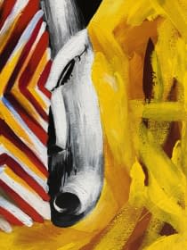"Úszó/Der Schwimmer" von Attila Orbán auf art24