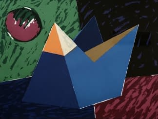 "Az időutazó angyal   2/15 / Zeitreisender Engel 2/15" de János Aknay sur art24