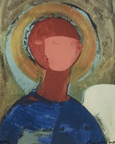 "Angyal / Engel" von János Aknay auf art24