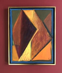 "Alkonyi angyalok/Engel der Abenddämmerung" von János Aknay auf art24