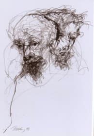 "Rajz/Zeichnung" von Ruttkay Sándor auf art24