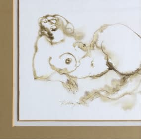 "Fekvő Akt/Liegender Akt" von Ruttkay Sándor auf art24