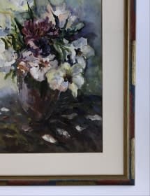 "Virágcsokor (Bazsarózsa)/ Blumenstrauß (Pfingstrose)" von Tibor Gáspárdy auf art24