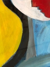 "Festőangyal/Maler Engel" von János Aknay auf art24