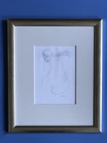 "Akt rajz V./Akt Zeichnung V." von Ruttkay Sándor auf art24