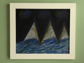 "Víz felett/Über der Wasseroberfläche" by János Aknay on art24