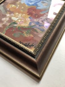 "Pár virággal/Ein Paar mit Blumen" von Katalin Szabadi auf art24