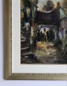 "Belső udvar /  Innenhof" by Tibor Gáspárdy on art24