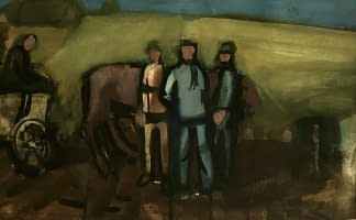"A 60-as évek/Die 60-er Jahre" by János Giczy on art24