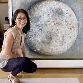 "Mond (Selene)" by Savina Seo on art24