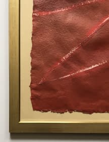 "Vörös ruhás angyal/ Engel im weiroten Kleid" von János Aknay auf art24