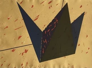 "Nagy utazás EA V/XIII /Große Reise EA V/XIII" by János Aknay on art24