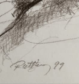 "Rajz III./Zeichnung III." de Ruttkay Sándor sur art24