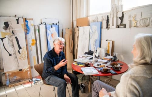 Contact artists and sellers